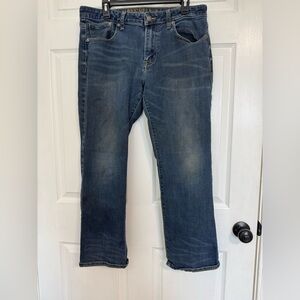 American Eagle Outfitters Bootcut Fit Dark Blue Jeans